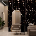 Miniatura fototapety Delikatne kwiaty łąki we wnętrzu przedpokoju