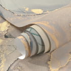 Miniatura fototapety Złoty fluid fragment #1