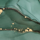 Miniatura fototapety Zielony marmur ze złotem fragment # 1