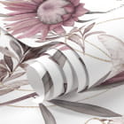 Miniatura fototapety Różowa kwitnąca protea fragment #1