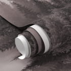 Miniatura fototapety Ciemny las we mgle fragment #1