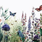 Miniatura fototapety Barwne kwiaty pól