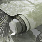 Miniatura fototapety Las spowity poranną mgłą fragment #1