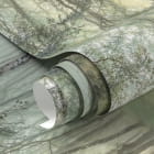 Miniatura fototapety Tajemniczy las brzozowy fragment #1