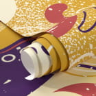 Miniatura fototapety Piłka w żywiole fragment #1