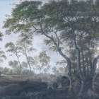 Miniatura fototapety Malowniczy park