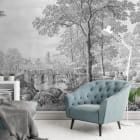 Miniatura fototapety Piękny park we wnętrzu salonu