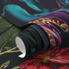 Miniatura fototapety Egzotyczny bukiet na ciemnym tle fragment #1