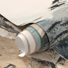 Miniatura fototapety Rzeka wśród gór, akwarela fragment #1