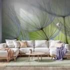 Miniatura fototapety Duże puszyste mlecze we wnętrzu salonu