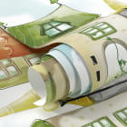 Miniatura fototapety Bajkowe domy fragment #1