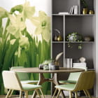 Miniatura fototapety Żonkile we wnętrzu kuchni